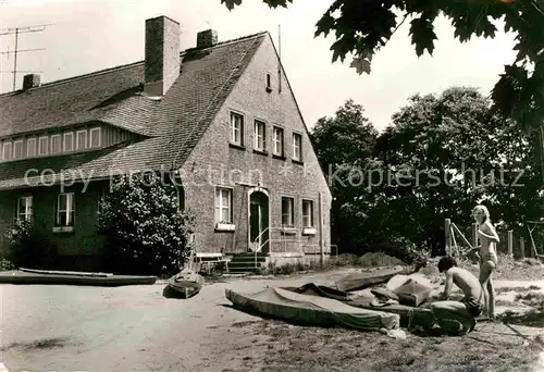 AK / Ansichtskarte Mirow Jugendherberge C 7 Franz Hollnagel am Mirower See Kat. Mirow Mecklenburg