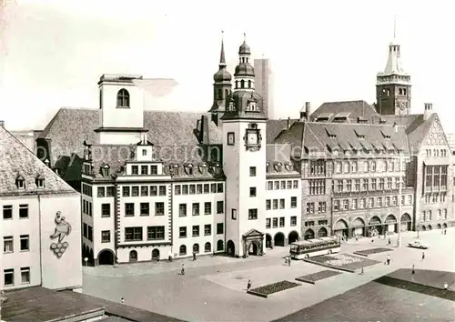 AK / Ansichtskarte Karl Marx Stadt Rathaus Kat. Chemnitz