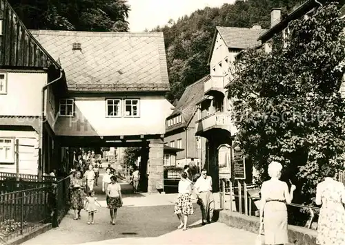 AK / Ansichtskarte Schmilka Ortsmotiv Kat. Bad Schandau