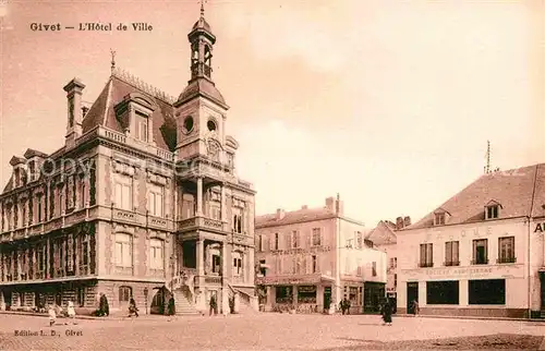 AK / Ansichtskarte Givet Ardennes Hotel de Ville Kat. Givet