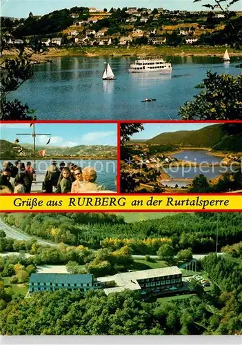 AK / Ansichtskarte Rurberg Panorama Talsperre Jugendherberge Kat. Simmerath