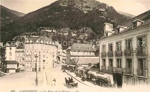 AK / Ansichtskarte Cauterets Place de la Mairie Kat. Cauterets