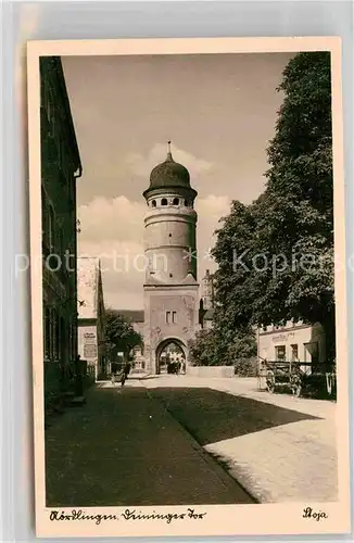 AK / Ansichtskarte Noerdlingen Deininger Tor Kat. Noerdlingen