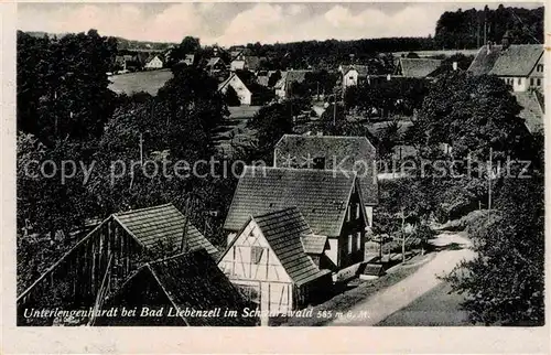 AK / Ansichtskarte Bad Liebenzell Teilansicht Kat. Bad Liebenzell