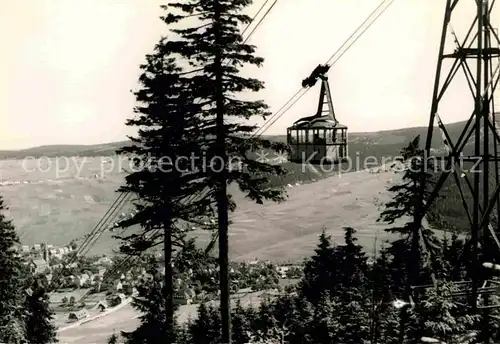 AK / Ansichtskarte Seilbahn Oberwiesenthal  Kat. Bahnen