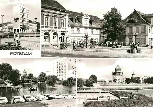 AK / Ansichtskarte Potsdam Fritz Ebert Strasse Freundschaftsinsel Nikolaikirche  Kat. Potsdam