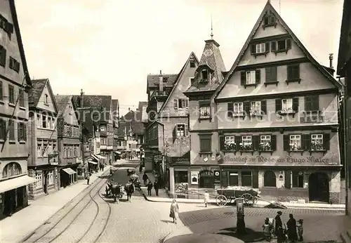 AK / Ansichtskarte Bad Cannstatt Marktstrasse Kat. Stuttgart