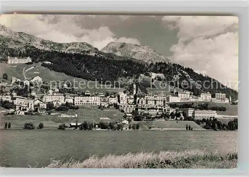 AK / Ansichtskarte St Moritz Dorf GR Panorama Kat. St Moritz