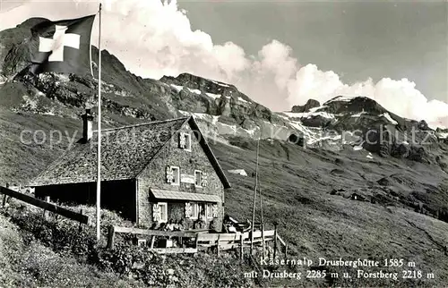 AK / Ansichtskarte Kaesern Kaesernalp Drusberghuette Drusberg Forstberg Kat. Schoenengrund AR