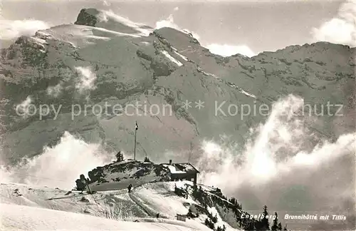 AK / Ansichtskarte Engelberg OW Brunnihuette mit Titlis Kat. Engelberg