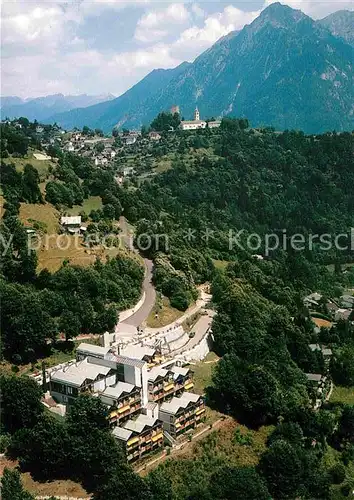 AK / Ansichtskarte Castaneda Clinica Al Ronc Alpen Fliegeraufnahme Kat. Castaneda