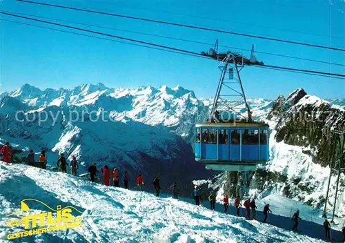 AK / Ansichtskarte Seilbahn Titlis 2. Sektion  Kat. Bahnen