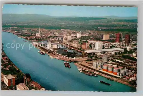 AK / Ansichtskarte Basel BS Kleinhueninger Rheinhafen Kat. Basel