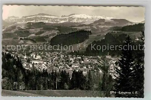 AK / Ansichtskarte Langnau Emmental Panorama Kat. Langnau Emmental