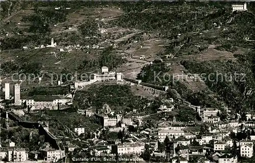 AK / Ansichtskarte Bellinzona Castello d Uri Svitto Unterwalden Kat. Bellinzona