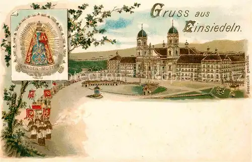 AK / Ansichtskarte Einsiedeln SZ Kloster Gnaden Mutter  Kat. Einsiedeln