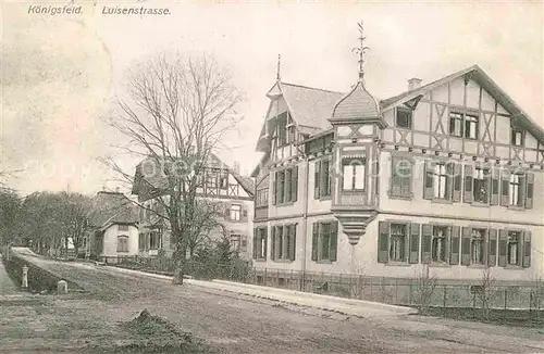 AK / Ansichtskarte Koenigsfeld Schwarzwald Luisenstrasse  Kat. Koenigsfeld im Schwarzwald