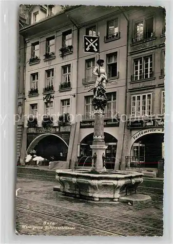 AK / Ansichtskarte Bern BE Marktgasse Sch?tzenbrunnen Kat. Bern