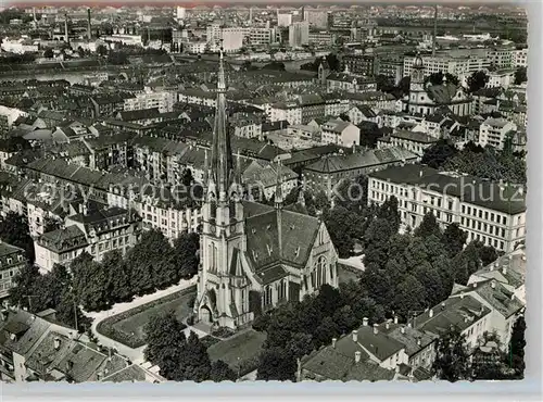 AK / Ansichtskarte Basel BS Matthaeuskirche Flugbild Kat. Basel