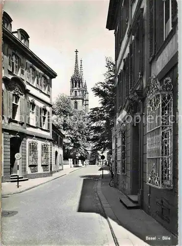 AK / Ansichtskarte Basel BS Muenster Stadtansicht Kat. Basel