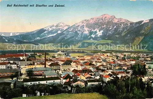 AK / Ansichtskarte Bad Reichenhall mit Stauffen und Zwiesel Kat. Bad Reichenhall