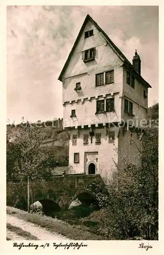 AK / Ansichtskarte Rothenburg Tauber Topplerschloesschen Kat. Rothenburg ob der Tauber