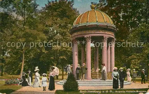 AK / Ansichtskarte Bad Homburg Augusta Victoria Brunnen Kat. Bad Homburg v.d. Hoehe