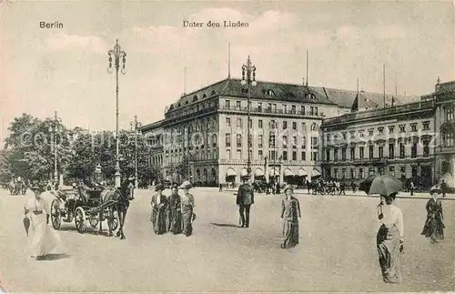 AK / Ansichtskarte Berlin Unter den Linden Kat. Berlin