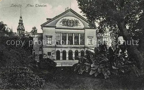 AK / Ansichtskarte Leipzig Altes Theater Kat. Leipzig