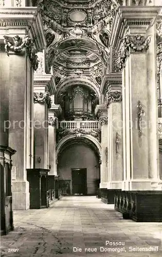 AK / Ansichtskarte Kirchenorgel Passau Domorgel Seitenschiff  Kat. Musik