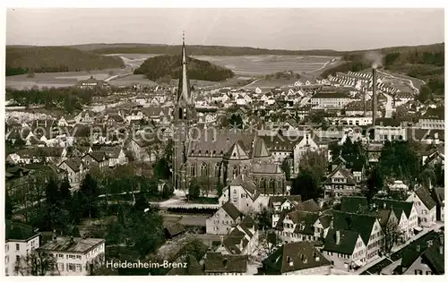 AK / Ansichtskarte Heidenheim Brenz Panorama Kat. Heidenheim an der Brenz