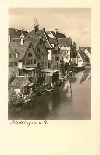 AK / Ansichtskarte Riedlingen Donau Ortsansicht Kat. Riedlingen