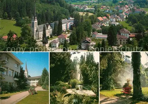 AK / Ansichtskarte Dussnang Kneipp Kurhaus Kurpark Kirche Kat. Dussnang