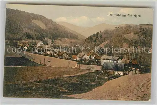 AK / Ansichtskarte Goldmuehl Fichtelgebirge Panorama  Kat. Bad Berneck i.Fichtelgeb.