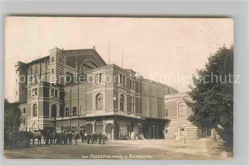 AK / Ansichtskarte Bayreuth Festspielhaus Kat. Bayreuth