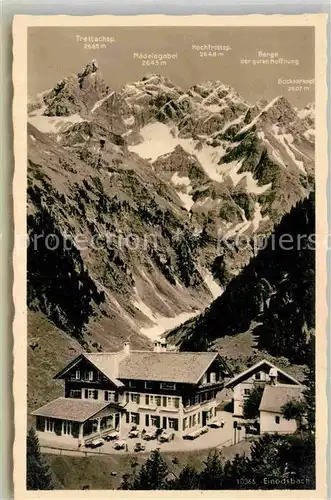 AK / Ansichtskarte Einoedsbach Gasthaus Pension  Kat. Oberstdorf