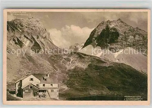 AK / Ansichtskarte Oberstdorf Rappenseehuette Kat. Oberstdorf