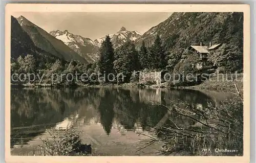 AK / Ansichtskarte Christelsee Teilansicht  Kat. Oberstdorf