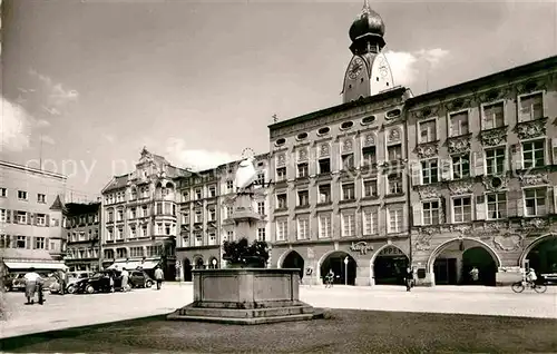 AK / Ansichtskarte Rosenheim Bayern Max Josef Platz Kat. Rosenheim