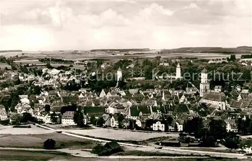 AK / Ansichtskarte Biberach Riss Panorama Kat. Biberach an der Riss