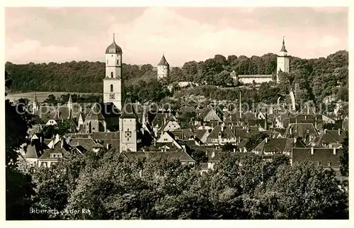 AK / Ansichtskarte Biberach Riss Weisser Turm Gigelturm Kat. Biberach an der Riss