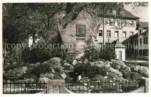 AK / Ansichtskarte Biberach Riss Bismarcksdenkmal Kat. Biberach an der Riss