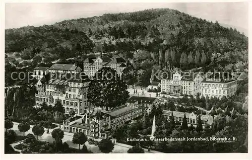 AK / Ansichtskarte Biberach Riss Kurhaus Wasserheilanstalt Jordanbad Kat. Biberach an der Riss