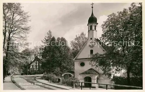 AK / Ansichtskarte Biberach Riss Friedhof Kapelle Kat. Biberach an der Riss