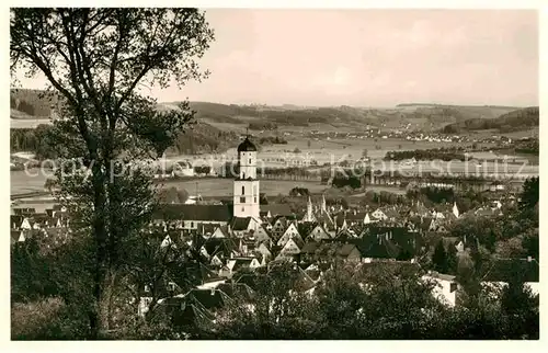 AK / Ansichtskarte Biberach Riss Panorama Kat. Biberach an der Riss