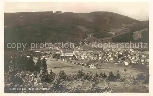 AK / Ansichtskarte Neustadt Schwarzwald Hochfirst