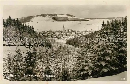 AK / Ansichtskarte Neustadt Schwarzwald Panorama Winter