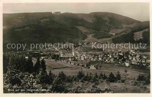 AK / Ansichtskarte Neustadt Schwarzwald Hochfirst