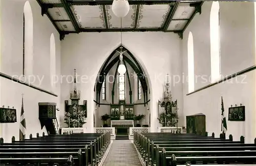 AK / Ansichtskarte Hausen Wiesental Katholische Kirche innen Kat. Hausen im Wiesental