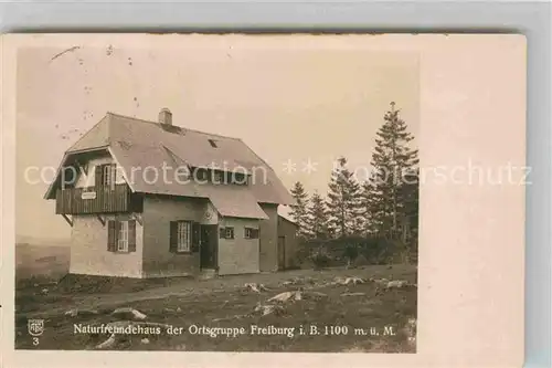 AK / Ansichtskarte Breitnau Naturfreundehaus der Ortsgruppe Freiburg  Kat. Breitnau